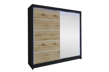 Canderbury Garderobe Med Speil 180x215 cm