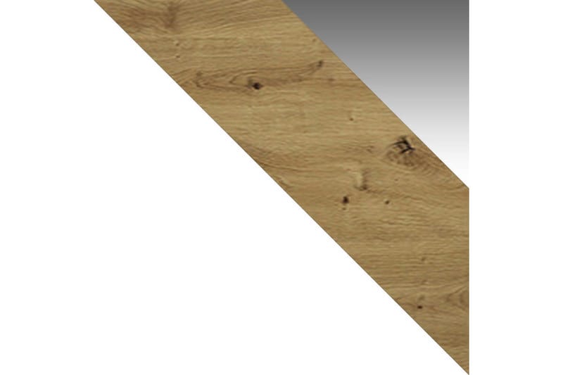 Canderbury Klesskap i Tre med Glassdetaljer - Hvit|Beige - Oppbevaring - Klesoppbevaring - Garderober & garderobesystem