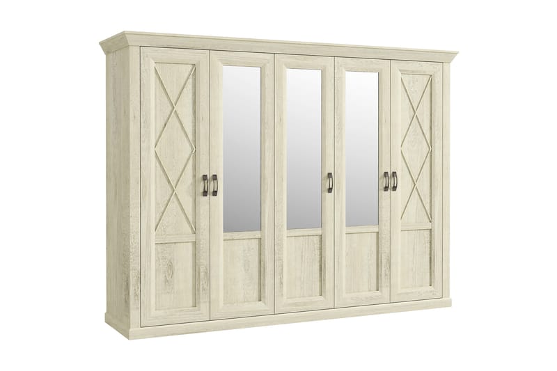 Casique Garderobe 65x268 cm - Hvit - Oppbevaring - Klesoppbevaring - Garderober & garderobesystem