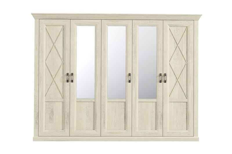 Casique Garderobe 65x268 cm - Hvit - Oppbevaring - Klesoppbevaring - Garderober & garderobesystem