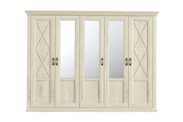 Casique Garderobe 65x268 cm - Hvit - Oppbevaring - Klesoppbevaring - Garderober & garderobesystem