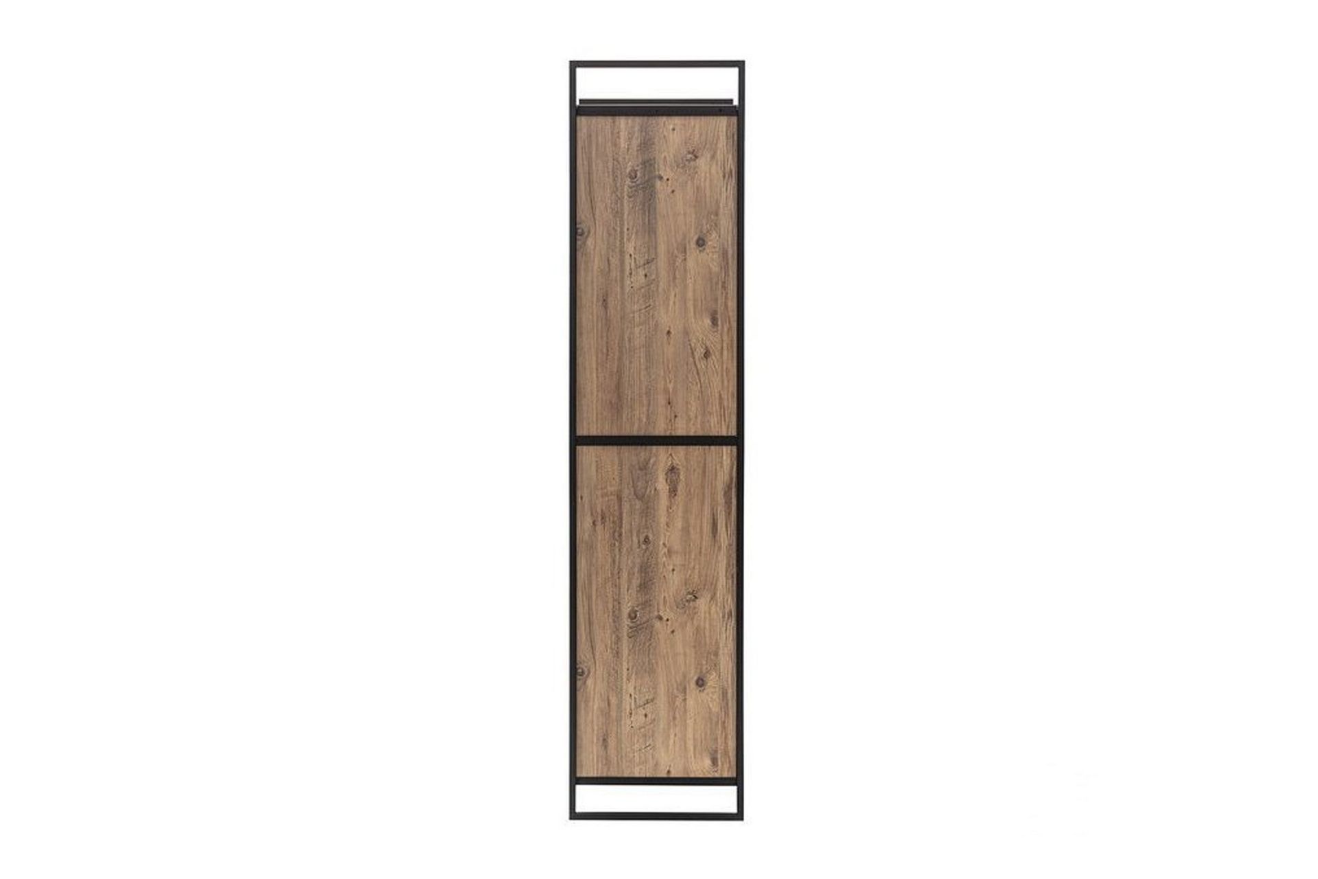 Collinner garderobeskap 52x64 med speil 4 skap - Natur - Oppbevaring - Klesoppbevaring - Garderober & garderobesystem