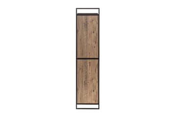 Collinner garderobeskap 52x64 med speil 4 skap - Natur - Oppbevaring - Klesoppbevaring - Garderober & garderobesystem