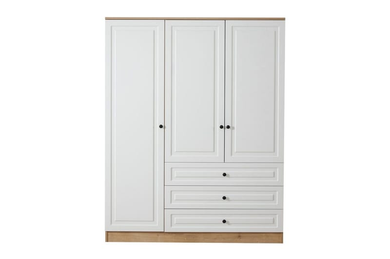 Comfortale Garderobe 52x150 cm - Svart/Mørkfarget tre - Oppbevaring - Klesoppbevaring - Garderober & garderobesystem