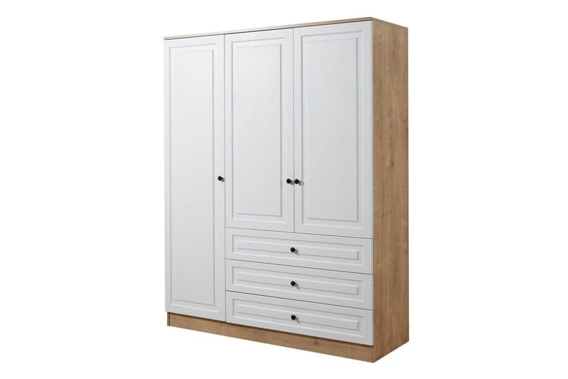 Comfortale Garderobe 52x150 cm - Svart/Mørkfarget tre - Oppbevaring - Klesoppbevaring - Garderober & garderobesystem