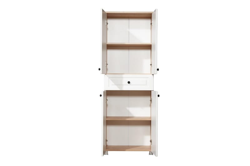 Comfortale Garderobe 60x175 cm - Svart/Mørkfarget tre - Oppbevaring - Klesoppbevaring - Garderober & garderobesystem