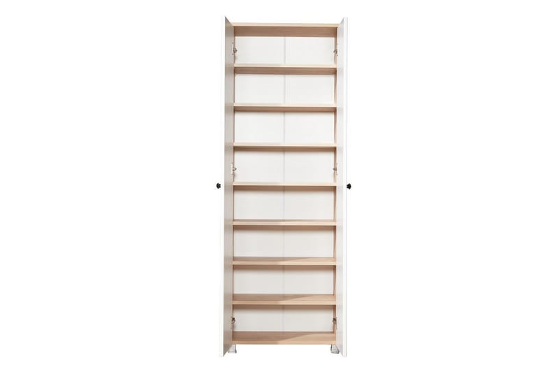 Comfortale Garderobe 60x175 cm - Svart/Mørkfarget tre - Oppbevaring - Klesoppbevaring - Garderober & garderobesystem