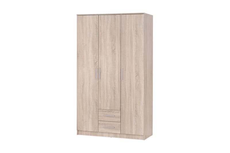 Copara Garderobe 120 cm - Eik - Garderober & garderobesystem - Garderobeskap & klesskap