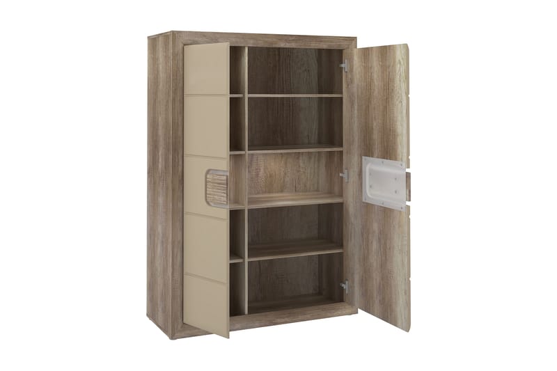 Corlius Garderobe 42x109 cm - Beige/Brun - Oppbevaring - Klesoppbevaring - Garderober & garderobesystem