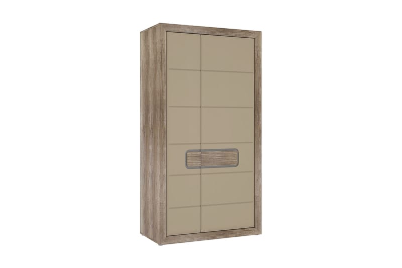 Corlius Garderobe 55x109 cm - Beige/Brun - Oppbevaring - Klesoppbevaring - Garderober & garderobesystem