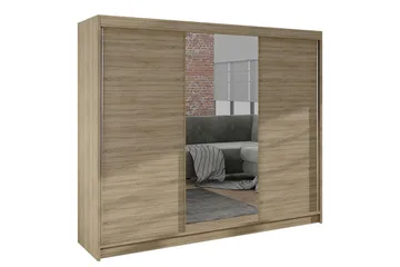 Cyria Garderobe med Speil 200x215 cm