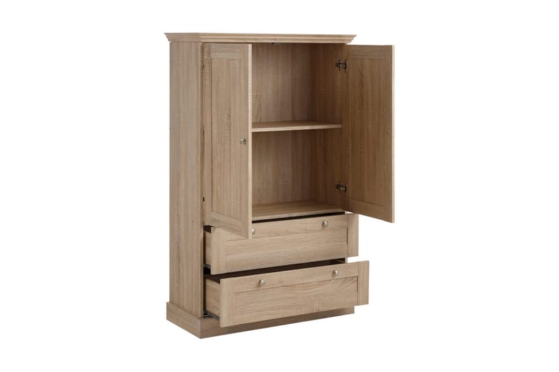 Dareia Garderobe 85 cm - Brun - Oppbevaring - Klesoppbevaring - Garderober & garderobesystem