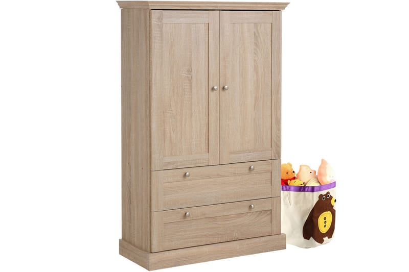 Dareia Garderobe 85 cm - Brun - Oppbevaring - Klesoppbevaring - Garderober & garderobesystem