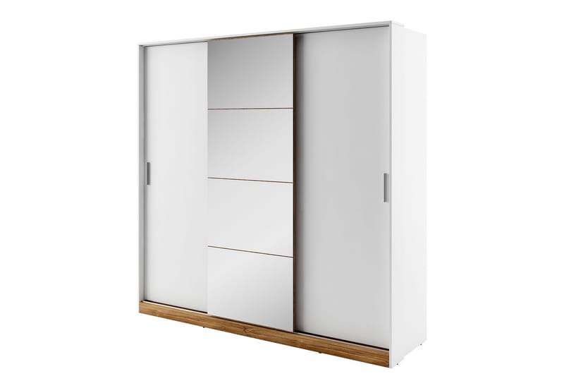 Dentro Garderobe 220x63x215 cm - Hvit - Oppbevaring - Klesoppbevaring - Garderober & garderobesystem