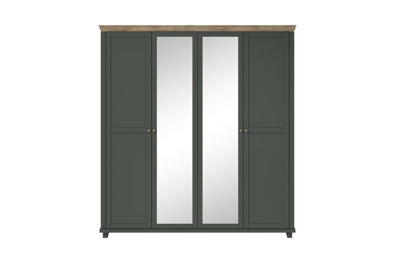 Doade Garderobe 62x108 cm - Grønn|Natur - Garderober & garderobesystem - Garderobeskap & klesskap