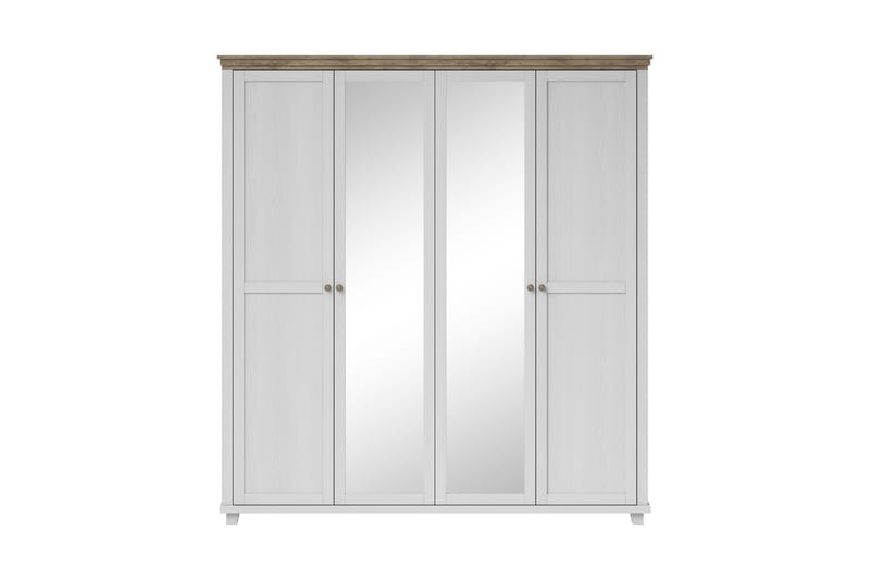 Doade Garderobe 62x154 cm - Askegrå|Natur - Oppbevaring - Klesoppbevaring - Garderober & garderobesystem