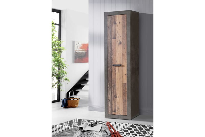 Dolnis Garderobe 34x54 cm - Brun/Grå - Oppbevaring - Klesoppbevaring - Garderober & garderobesystem