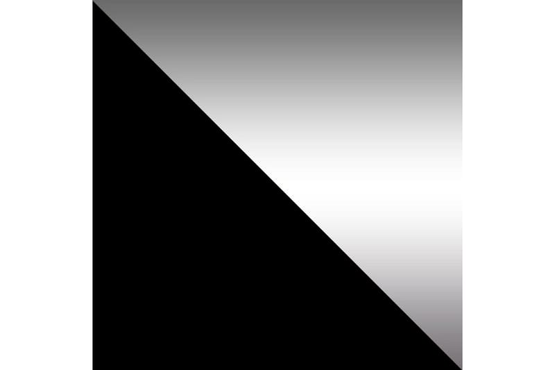 Douglas Garderobe 180x57x215 cm - Svart|Speil|Led-Belysning - Garderober & garderobesystem