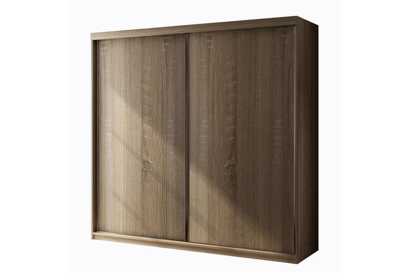 Dunkra Garderobeskap 200x200 cm - Beige - Oppbevaring - Klesoppbevaring - Garderober & garderobesystem