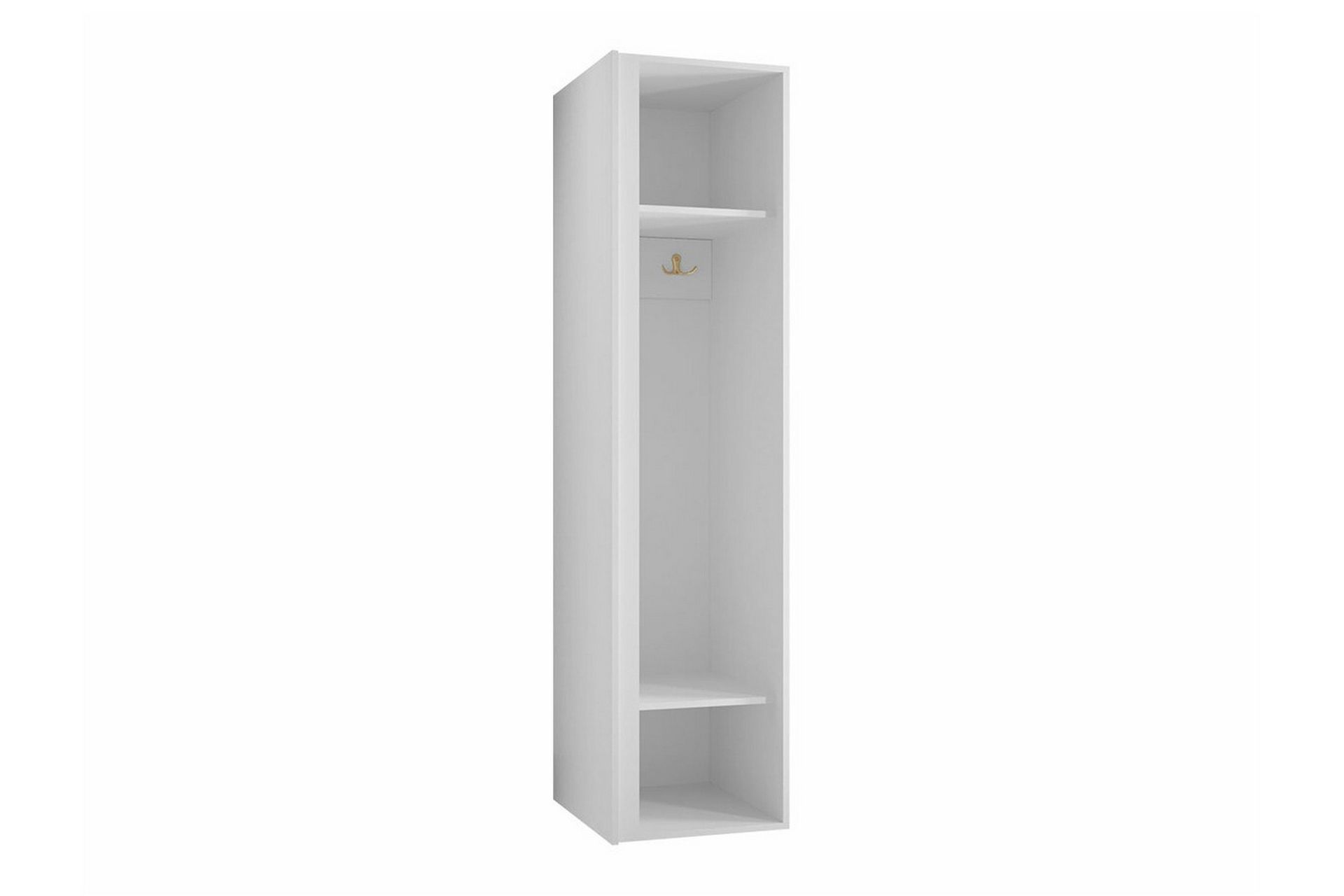 Dunvegan Garderobe med speil - Svart - Oppbevaring - Klesoppbevaring - Garderober & garderobesystem