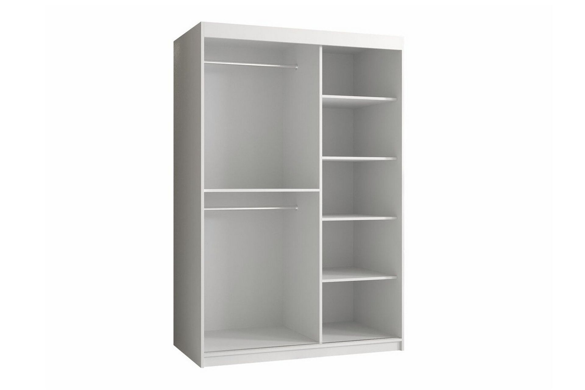 Dunvegan Garderobe med speil - Svart - Oppbevaring - Klesoppbevaring - Garderober & garderobesystem