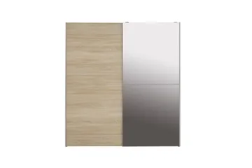 Edessa Garderobe 62x171 cm - Brun - Oppbevaring - Klesoppbevaring - Garderober & garderobesystem