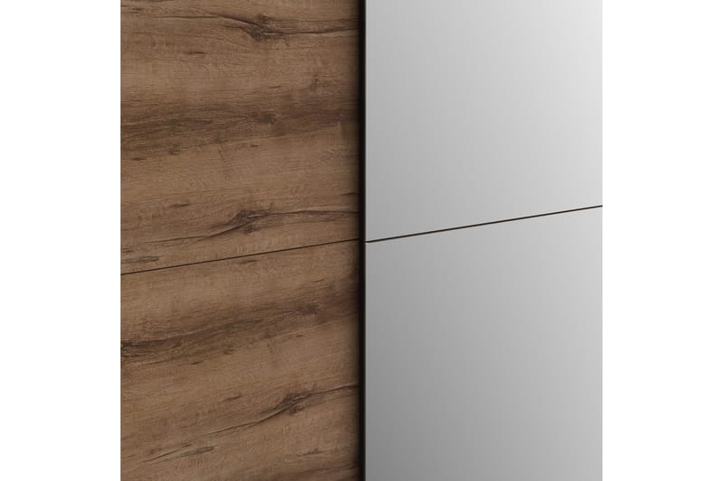 Edessa Garderobe 62x171 cm - Brun/Svart - Oppbevaring - Klesoppbevaring - Garderober & garderobesystem