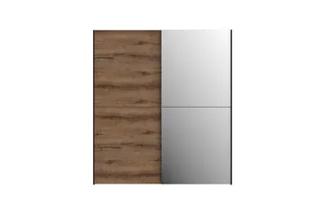 Edessa Garderobe 62x171 cm - Brun/Svart - Oppbevaring - Klesoppbevaring - Garderober & garderobesystem