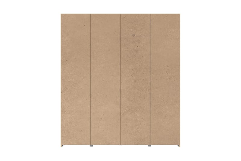 Edessa Garderobe 62x171 cm - Grå - Oppbevaring - Klesoppbevaring - Garderober & garderobesystem