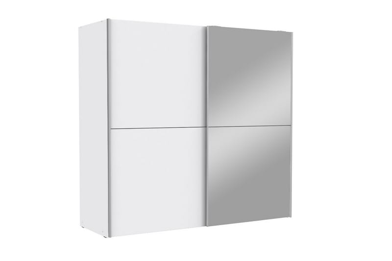 Edessa Garderobe 62x171 cm - Hvit - Oppbevaring - Klesoppbevaring - Garderober & garderobesystem