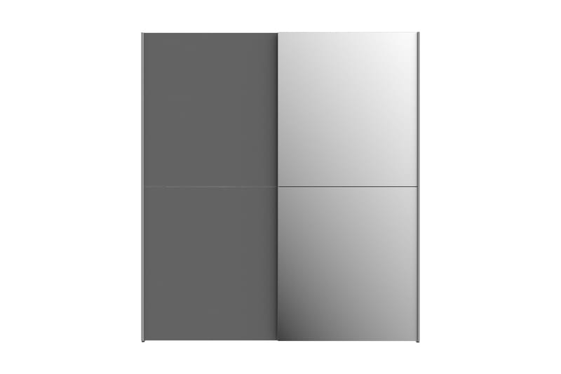 Edessa Garderobe 62x171 cm - Mørkegrå - Oppbevaring - Klesoppbevaring - Garderober & garderobesystem