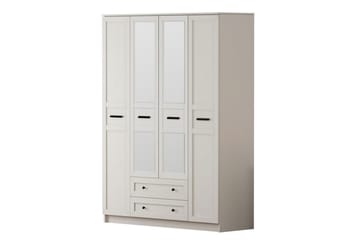 Elaro Garderobesskåp 140x210 cm - Oppbevaring - Klesoppbevaring - Garderober & garderobesystem - Garderobeskap & klesskap