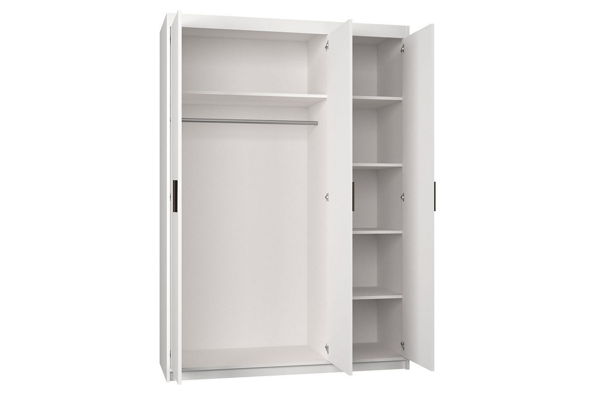 Elena Garderobe 133x53x191 cm - Oppbevaring - Klesoppbevaring - Garderober & garderobesystem