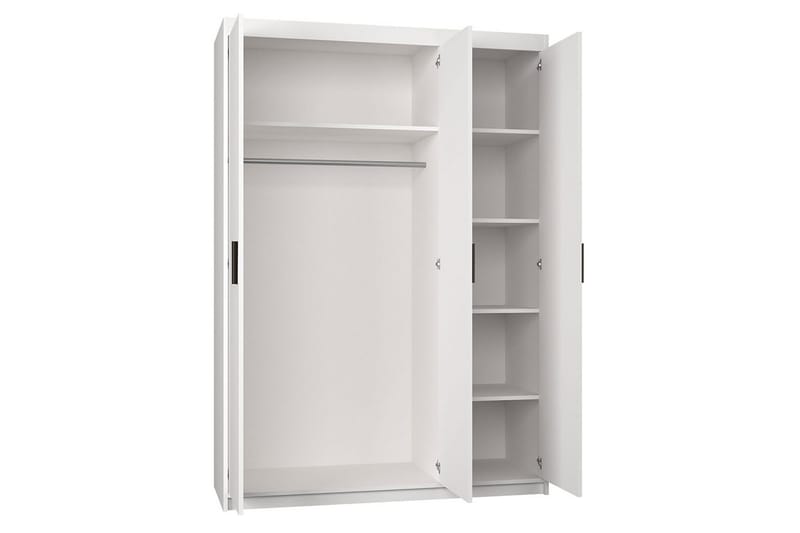Elena Garderobe 133x53x191 cm - Oppbevaring - Klesoppbevaring - Garderober & garderobesystem