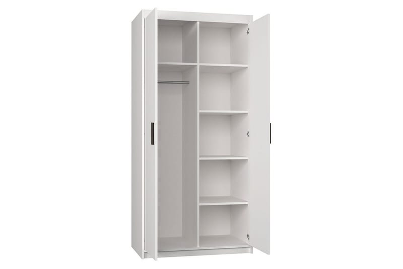 Elena Garderobe 90x53x191 cm - Oppbevaring - Klesoppbevaring - Garderober & garderobesystem