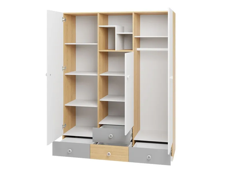 Elvaren Garderobeskap 150 cm - Oppbevaring - Klesoppbevaring - Garderober & garderobesystem