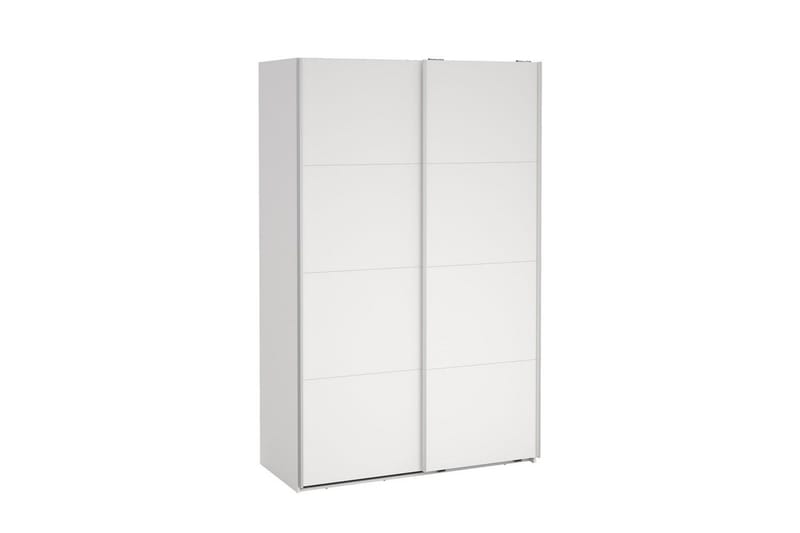 Elvos Garderobe 139x220 cm - Hvit - Oppbevaring - Klesoppbevaring - Garderober & garderobesystem