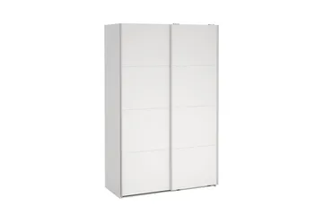 Elvos Garderobe 139x220 cm - Hvit - Oppbevaring - Klesoppbevaring - Garderober & garderobesystem