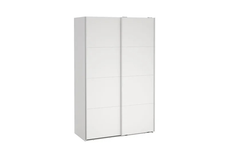Elvos Garderobe 139x220 cm - Hvit - Oppbevaring - Klesoppbevaring - Garderober & garderobesystem