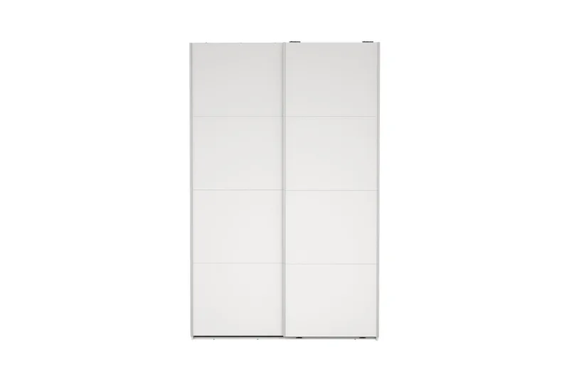 Elvos Garderobe 139x220 cm - Hvit - Oppbevaring - Klesoppbevaring - Garderober & garderobesystem
