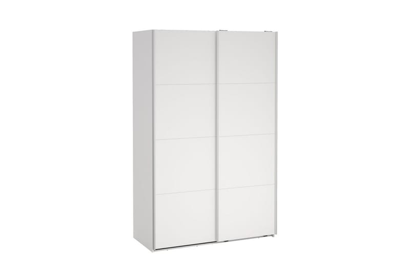 Elvos Garderobe 139x220 cm - Hvit - Oppbevaring - Klesoppbevaring - Garderober & garderobesystem
