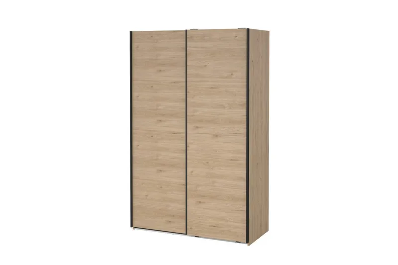 Elvos Garderobe 139x220 cm - Natur - Oppbevaring - Klesoppbevaring - Garderober & garderobesystem