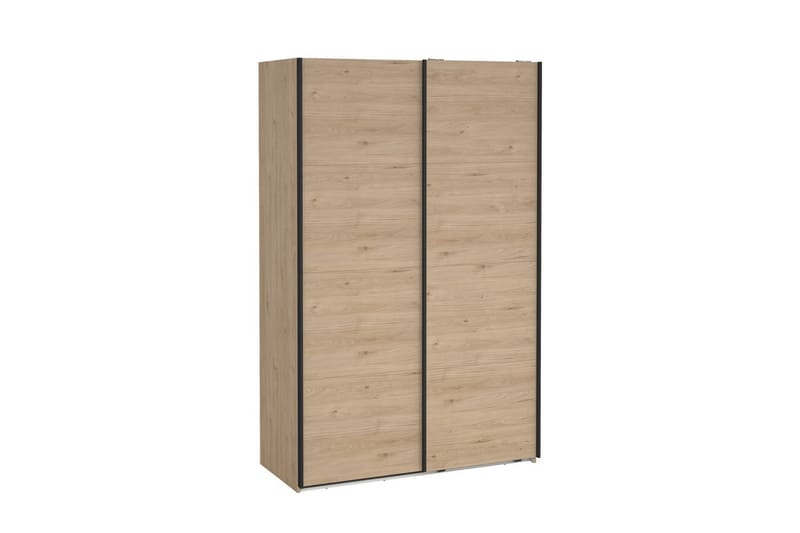Elvos Garderobe 139x220 cm - Natur - Oppbevaring - Klesoppbevaring - Garderober & garderobesystem