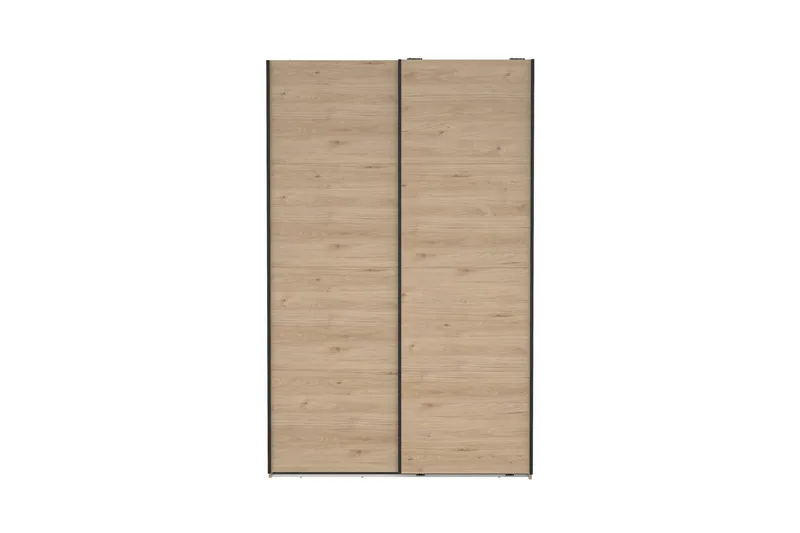 Elvos Garderobe 139x220 cm - Natur - Oppbevaring - Klesoppbevaring - Garderober & garderobesystem