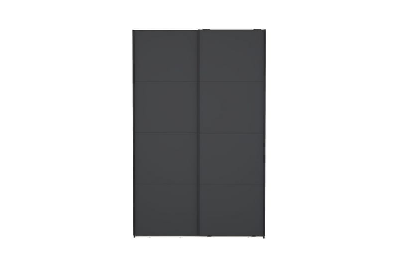 Elvos Garderobe 139x220 cm - Svart - Oppbevaring - Klesoppbevaring - Garderober & garderobesystem