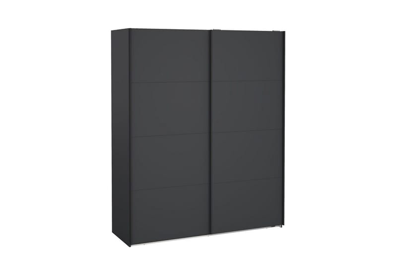Elvos Garderobe 179x220 cm - Grå - Oppbevaring - Klesoppbevaring - Garderober & garderobesystem