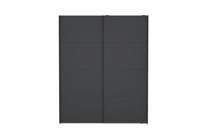 Elvos Garderobe 179x220 cm - Grå - Oppbevaring - Klesoppbevaring - Garderober & garderobesystem