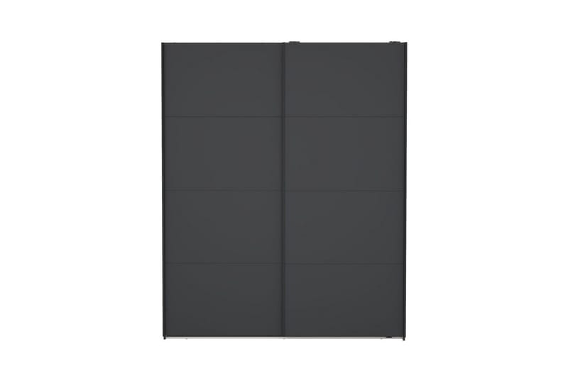 Elvos Garderobe 179x220 cm - Grå - Oppbevaring - Klesoppbevaring - Garderober & garderobesystem