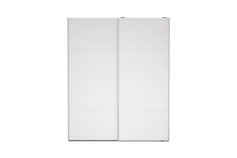 Elvos Garderobe 179x220 cm - Hvit - Oppbevaring - Klesoppbevaring - Garderober & garderobesystem