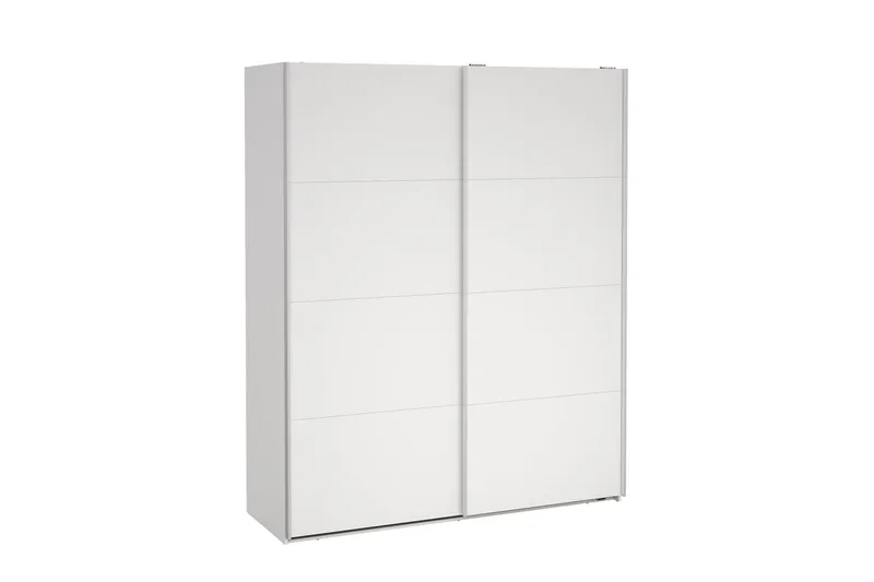 Elvos Garderobe 179x220 cm - Hvit - Oppbevaring - Klesoppbevaring - Garderober & garderobesystem